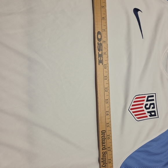 Nike USA Soccer Jersey 2016 World Cup Home USA Dri Fit Logo Mens M - Picture 4 of 15